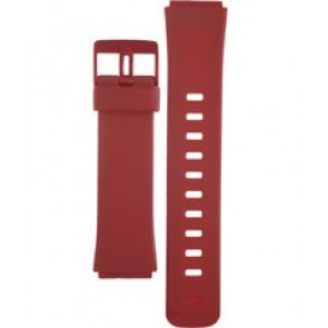 Casio pulseira de relógio 10224495 Plástico Vermelho 19mm
