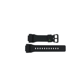 Casio pulseira de relógio 10462707 Plástico Preto 18mm 