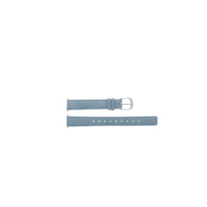 Pulseira de relógio Casio LA670WEL-2AEF / LA670WEL-2A / 10487164 Couro Azul 13mm