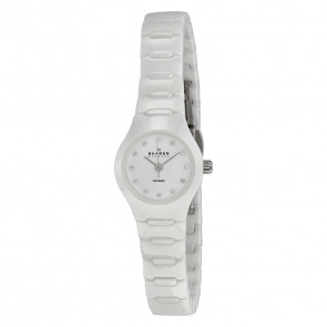 Pulseira de relógio Skagen 816xswxc1 Cerâmica Branco