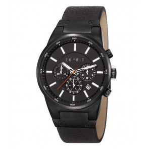 Pulseira de relógio Esprit ES107961001 Couro Preto 20mm