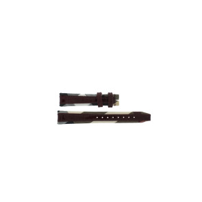 Pulseira de relógio Burberry BU1397 Couro Multicolorido 16mm