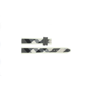 Pulseira de relógio Burberry BU1904 Couro Multicolorido 16mm