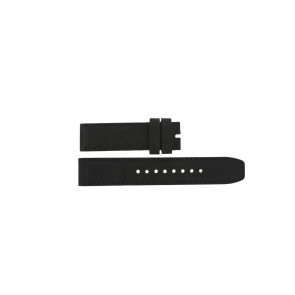 Pulseira de relógio Burberry BU7805 / BU7808 Couro Preto 22mm