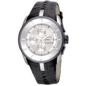 Pulseira de relógio Breil BW0485 Couro Cinza antracite