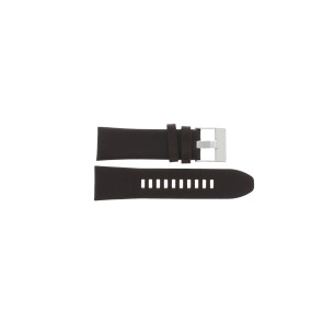 Pulseira de relógio Diesel DZ1399 Couro Marrom 27mm