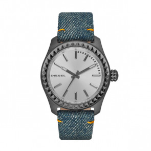 Pulseira de relógio Diesel DZ5449 Couro/Textil Azul 20mm