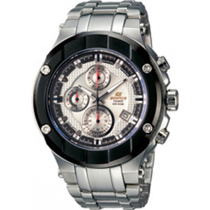 Casio pulseira de relógio 10350803 Edifice Aço Prata 15mm