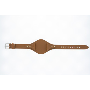 Pulseira de relógio Fossil ES3615 Couro Conhaque 18mm