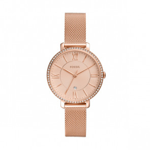 Pulseira de relógio Fossil ES4628 Aço Rosado 14mm