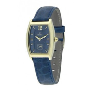 Pulseira de relógio Festina F16027-3 Couro Azul 16mm