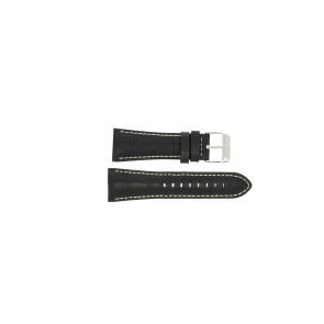 Pulseira de relógio Festina F16235-6 / F16235-F / F16235-J Couro Preto 28mm