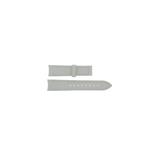 Pulseira de relógio Festina F16196-1 / F16180 Couro Branco 20mm