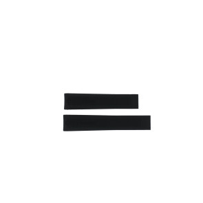 Pulseira de relógio Tag Heuer WAP1110 / WAP1111 / FT6029 Borracha Preto 20mm