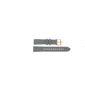 Pulseira de relógio Fossil FTW6016 Silicone Cinza 18mm