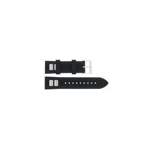 Pulseira de relógio Guess GW0051G1 Borracha Preto 24mm