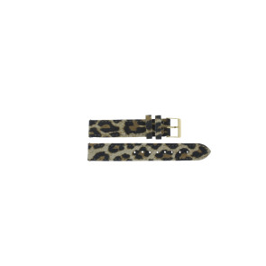 Pulseira de relógio Guess GW0660L2 / W0660L2 / Jewel Set Couro Leopardo 16mm