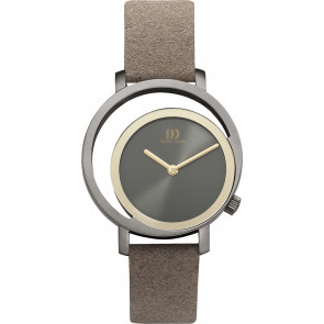 Pulseira de relógio Danish Design IV16Q1271 / IV14Q1271  Couro Bege 14mm