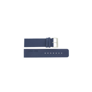 Pulseira de relógio Rolf Cremer LB010.05 / Turn / Excentrum Couro Azul 22mm