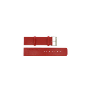 Pulseira de relógio Rolf Cremer LB010.06 / Turn / Excentrum Couro Vermelho 22mm