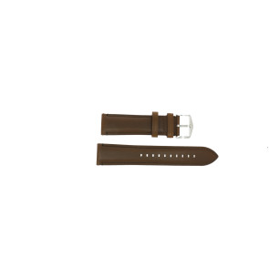 Pulseira de relógio Fossil ME3110 / TOWNSMEN Couro Marrom 22mm