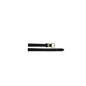 Pulseira de relógio Marc by Marc Jacobs MJ1423 Couro Preto 8mm