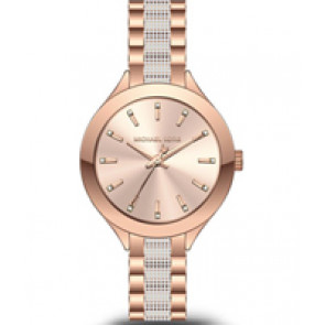 Pulseira de relógio Michael Kors MK3573 Aço Rosado 14mm