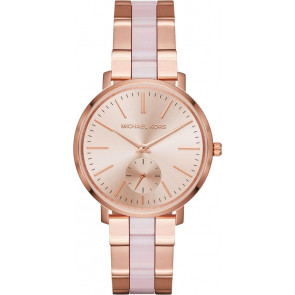 Pulseira de relógio Michael Kors MK3661 Aço Rosado 18mm