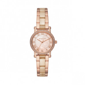 Pulseira de relógio Michael Kors MK3700 Aço Rosado 14mm