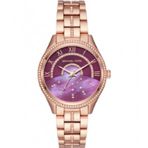 Pulseira de relógio Michael Kors MK3722 Aço Rosado 18mm