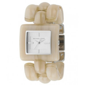 Pulseira de relógio Michael Kors MK4164 Plástico Bege 29mm