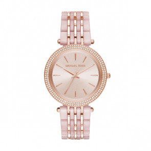 Pulseira de relógio Michael Kors MK4327 Plástico Rosa 20mm
