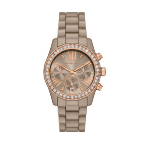Pulseira de relógio Michael Kors MK4970 Cerâmica Bege 20mm