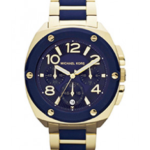 Pulseira de relógio Michael Kors MK5769 Aço Banhado a ouro 22mm