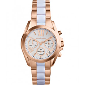 Pulseira de relógio Michael Kors MK5907 Aço Bicolor 18mm
