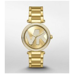 Pulseira de relógio Michael Kors MK6659 Aço Banhado a ouro 20mm