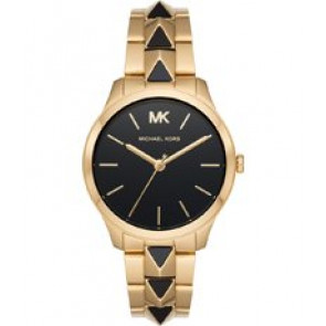 Pulseira de relógio Michael Kors MK6669 Aço Banhado a ouro 18mm