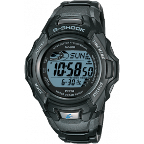 Pulseira de relógio Casio MTG-910DJ-2 Aço Preto 15mm