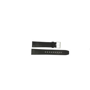 Pulseira de relógio DKNY NY2506 Couro Preto 18mm