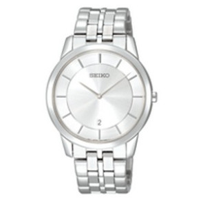 Pulseira de relógio Seiko 7N39-0BY0 / SKP381P1 / SKP379P1 / M02P324J0 Aço inoxidável Aço 19mm