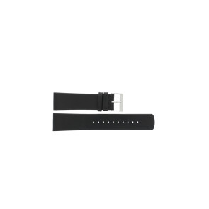 Pulseira de relógio Skagen SKW6256 Couro Preto 22mm