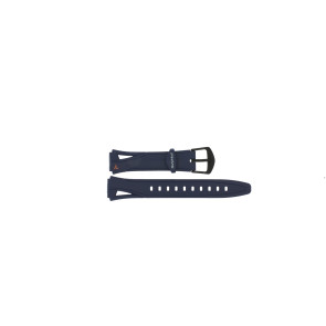 Casio pulseira de relógio 10093326 Plástico Azul 14mm
