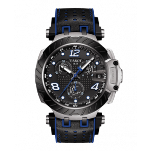 Pulseira de relógio Tissot T1154172705703 / T603045144 Borracha Preto 21mm