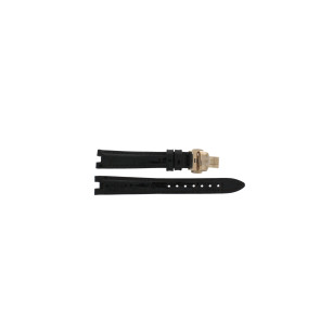 Pulseira de relógio Tissot T600047127 / T1262073601300A Couro Marrom 14mm