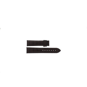 Tissot pulseira de relogio T019.430 Visodate - T610014569 Couro Marrom 20mm