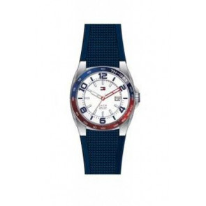 Pulseira de relógio Tommy Hilfiger TH1790885 Borracha Azul