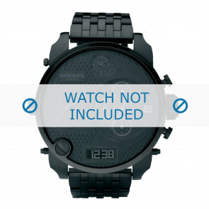 Diesel pulseira de relogio DZ7214 Metal Preto