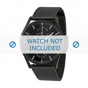 Skagen pulseira de relogio SKW6318 Metal Preto 20mm