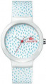 Lacoste pulseira de relogio 2020096 / LC-46-4-47-2576 Borracha Azul 14mm