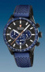Pulseira de relógio Festina F20359-2 Couro Azul 21mm